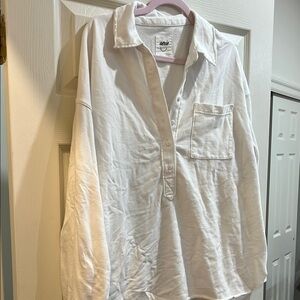 Aerie polo sweatshirt